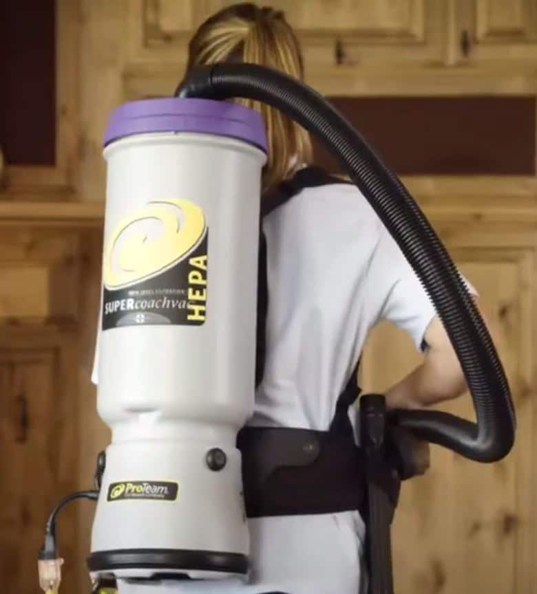 ProTeam Super CoachVac Backpack Vacuum Cleaner
