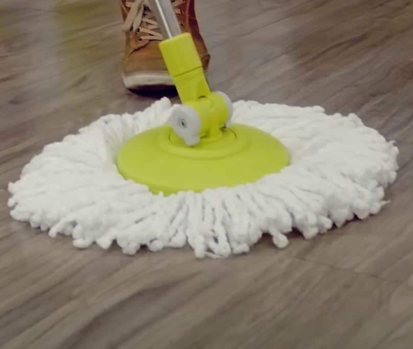 MOPNADO Deluxe Stainless-Steel Rolling Spin Mop