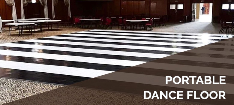 Portable dance floor