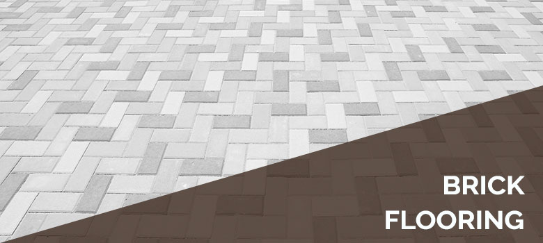 Brick flooring