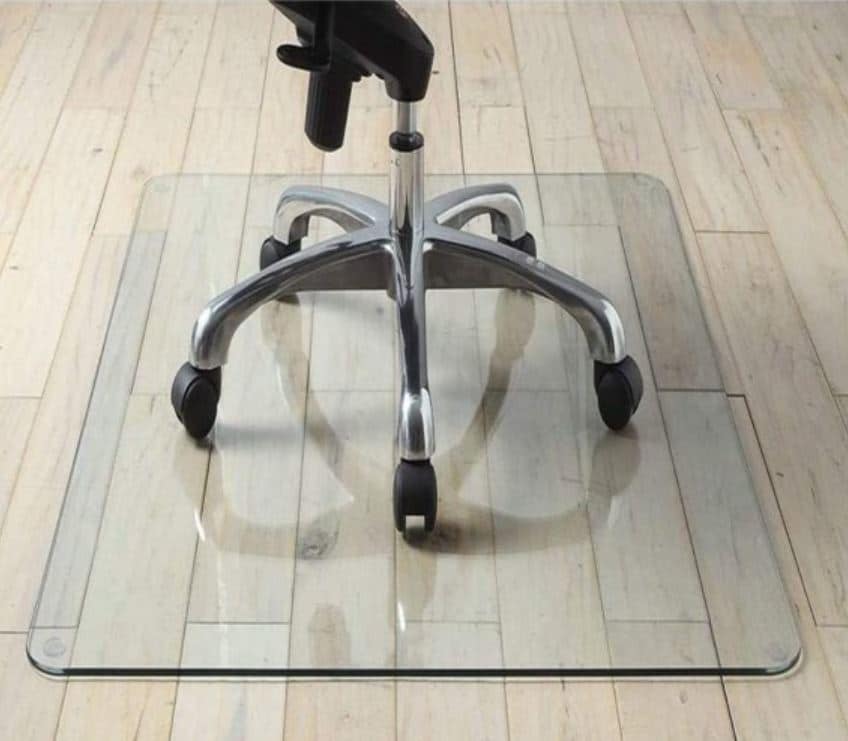975 Supply Premium Heavy Duty Glass Chair Mat