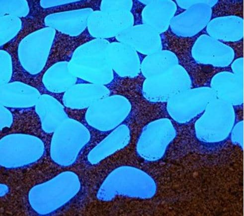 Glow In The Dark Garden Pebbles