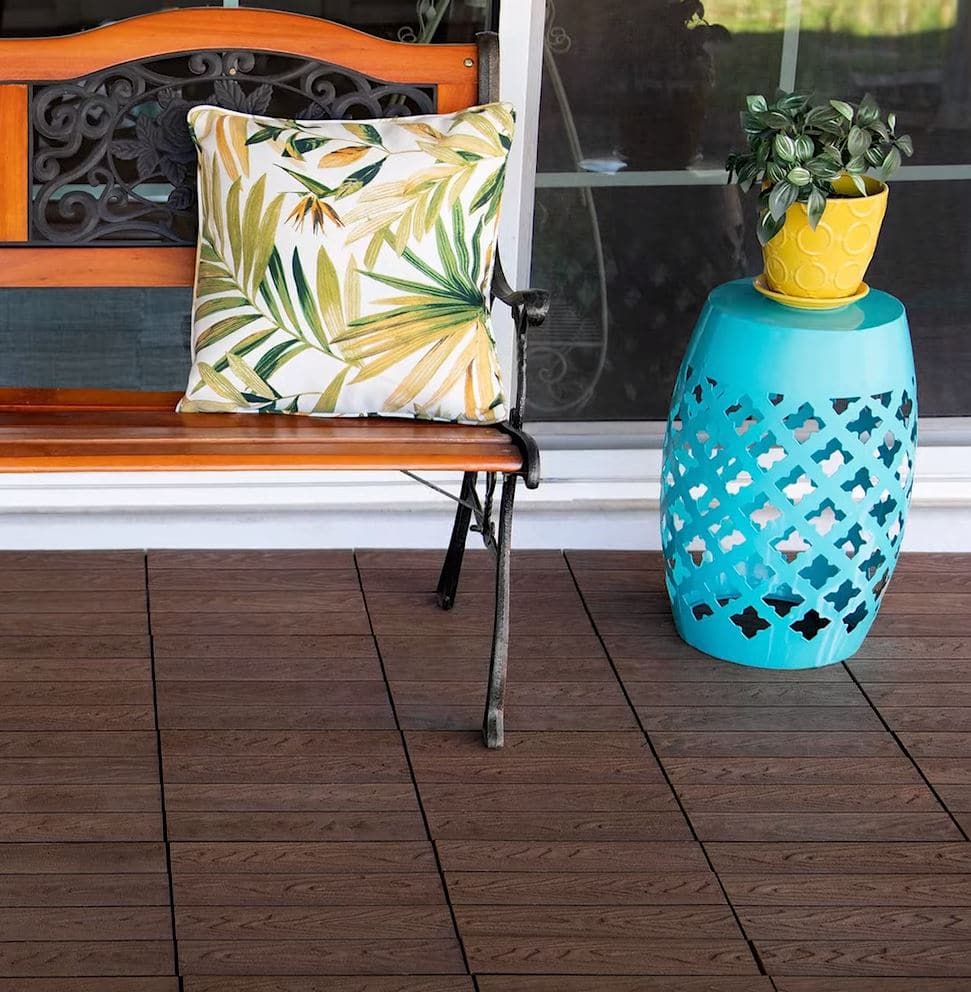 PANDAHOME Wood Composite Tiles