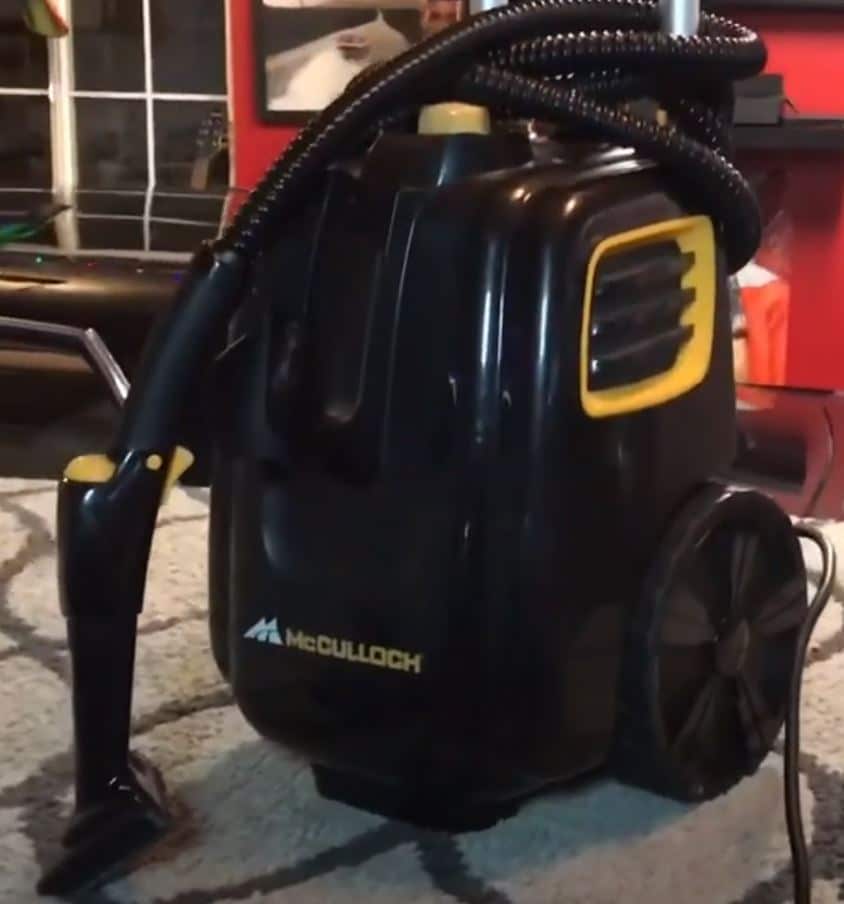 McCulloch Deluxe Canister Steam Cleaner