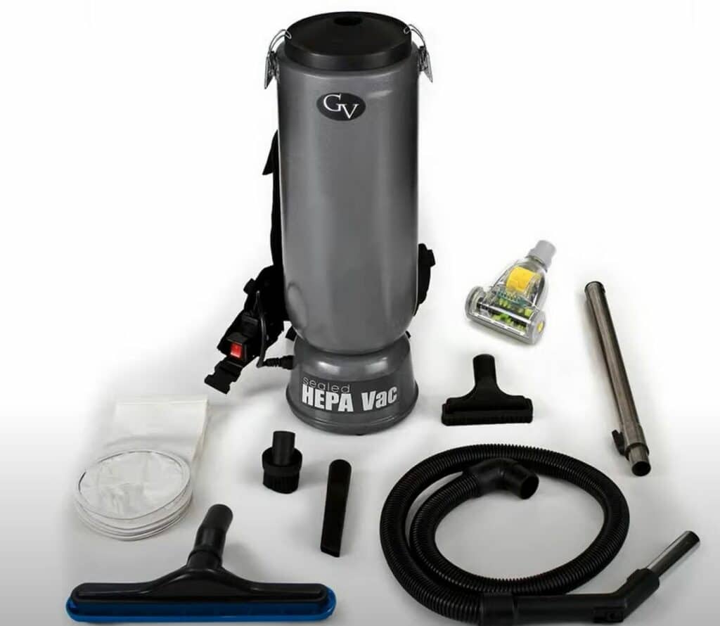 GV 10 Quart Commercial Backpack Vacuum