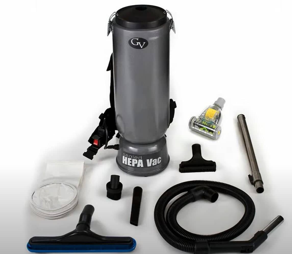 GV 10 Quart Commercial Backpack Vacuum