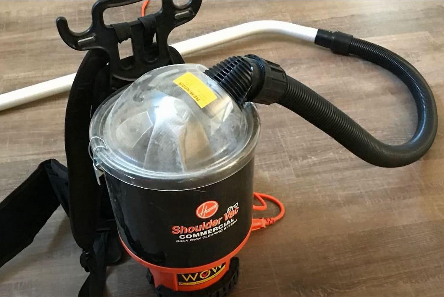 Hoover Commercial Lightweight Backpack Vacuum