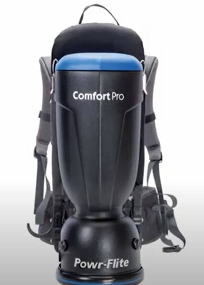 Powr-Flite BP6S Comfort Pro Backpack Vacuum