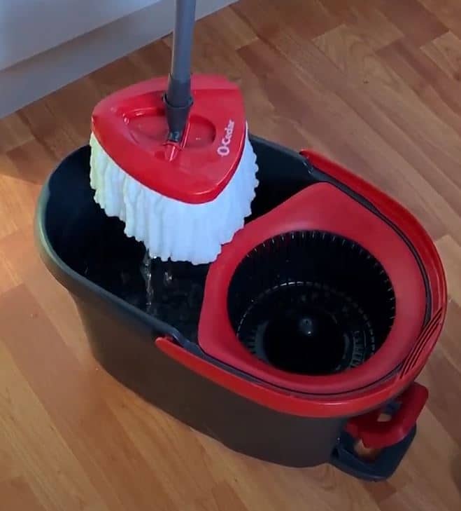 best spin mop - O-Cedar EasyWring Microfiber Spin Mop