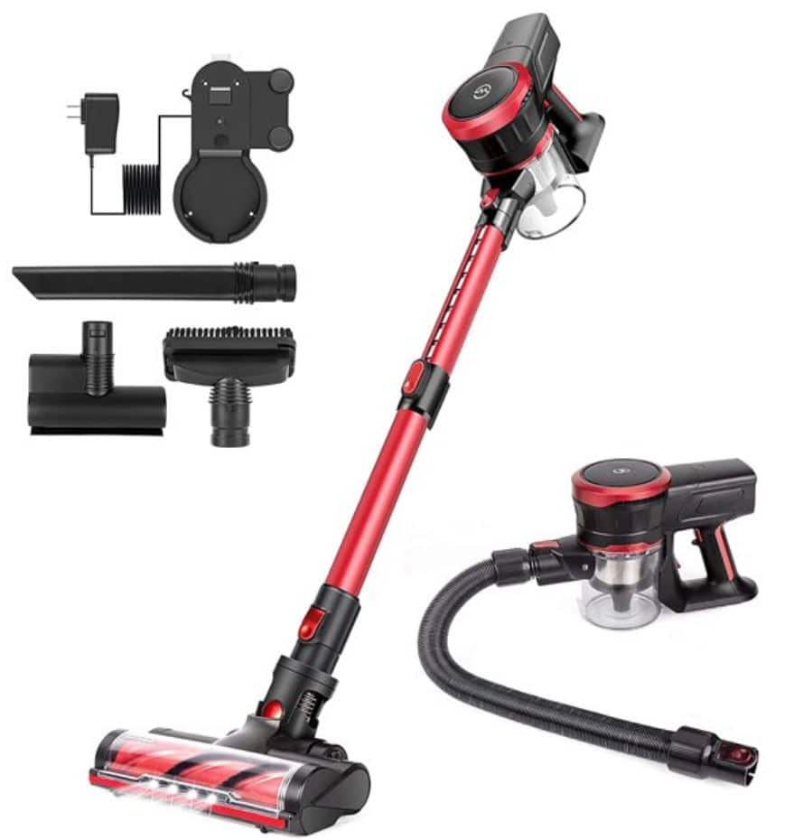 MOOSOO K17G Cordless Stick Vacuum Cleaner