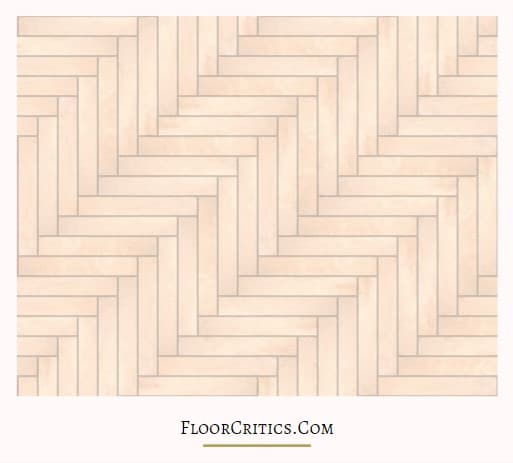 Skinny herringbone pattern