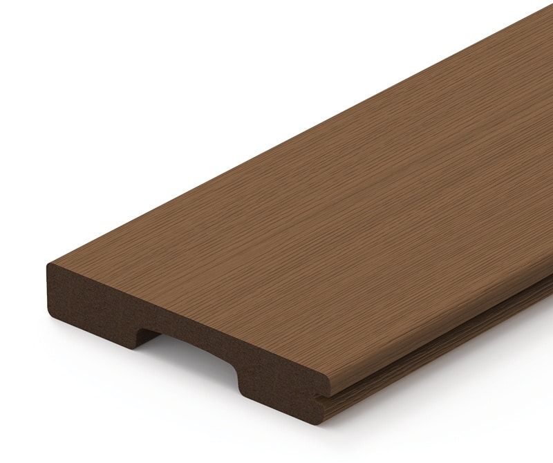 DuraLife Starter Profile Composite Decking in Island Nut